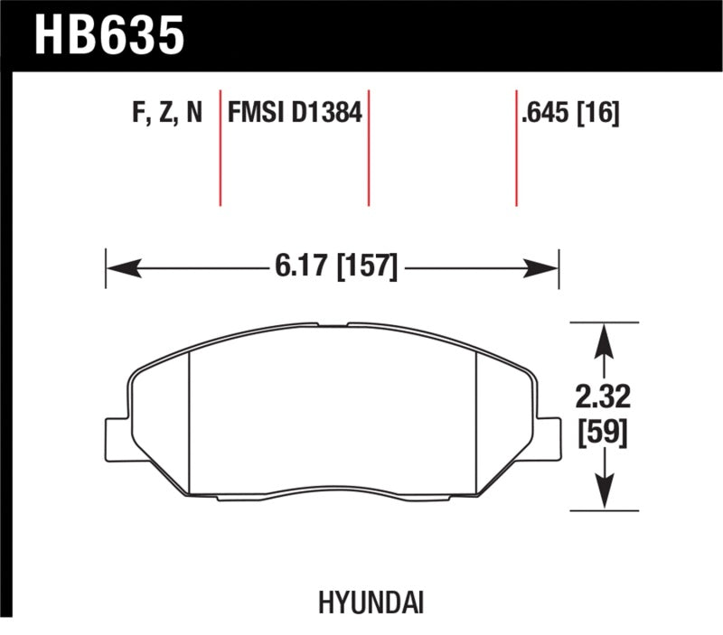 Hawk HPS Street Brake Pads