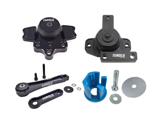 Torque Solution Engine Transmission & Pendulum Mount Kit w/ Race Insert Audi TT / A3 2.0 TSI