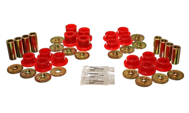 Energy Suspension 92-02 Dodge Viper Red Rear Control Arm Bushing Set