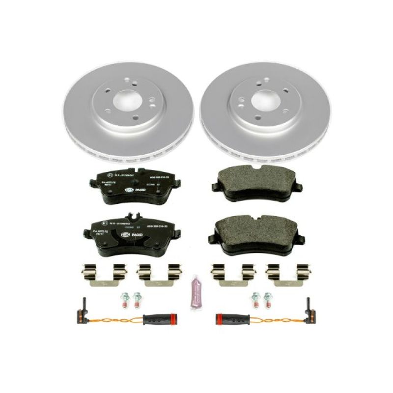 Power Stop 2003 Mercedes-Benz C230 Front Euro-Stop Brake Kit