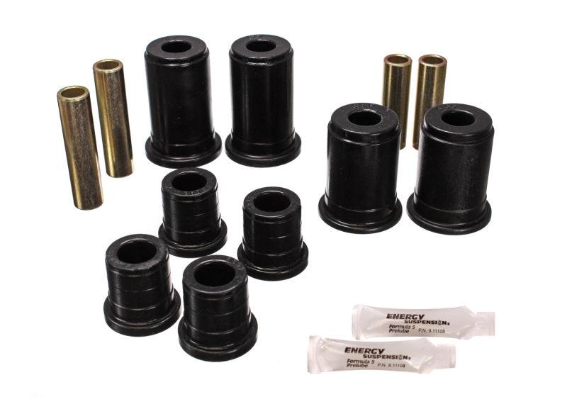 Energy Suspension 92-94 K-5 Blazer / 92-99 Denali/Suburban/Yukon Black Front Control Arm Bushing Set