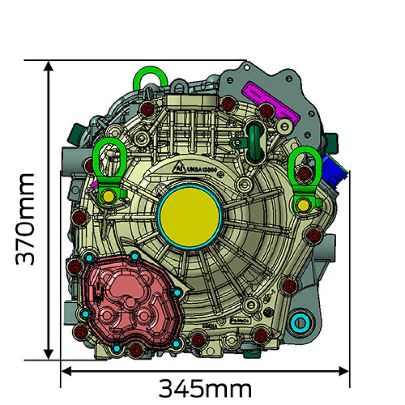 Ford Racing Eluminator Mach E Electric Motor