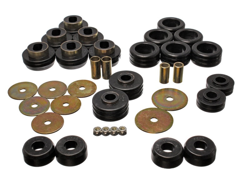 Energy Suspension 92-97 GM Denali XL/Blazer/Yukon XL 4WD Black Body Mount Set