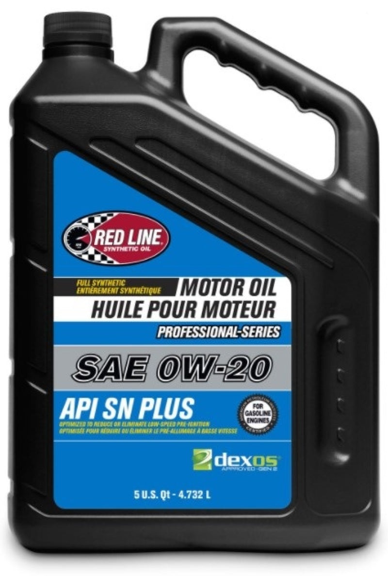 Red Line Pro-Series DEX1G2 SN+ 0W20 Motor Oil - 5 Quarts