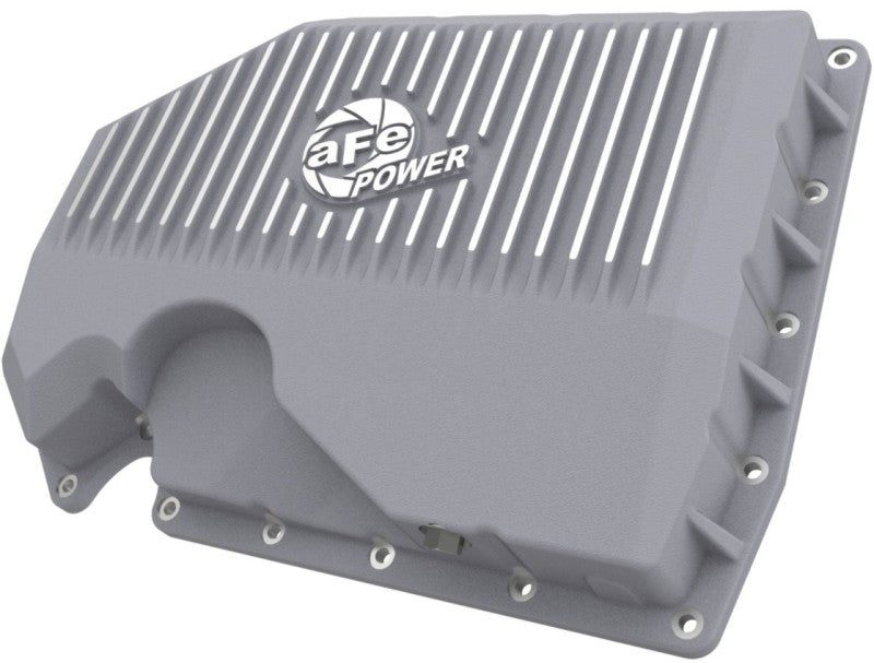 aFe 05-19 VW 1.8L/2.0L w/o Oil Sensor Engine Oil Pan Raw POWER Street Series w/ Machined Fins