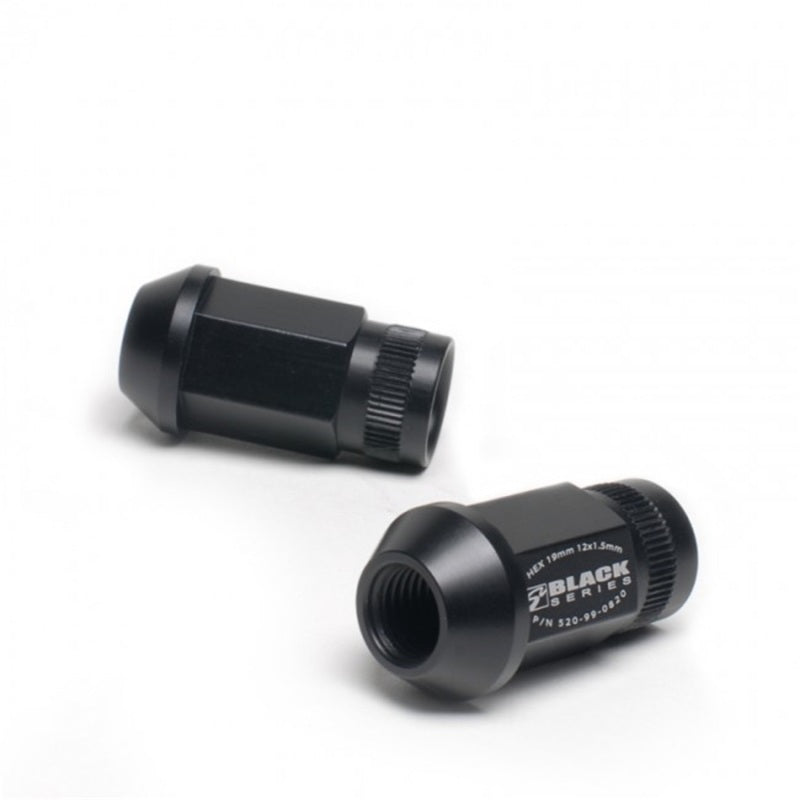 Skunk2 12 x 1.5 Forged Lug Nut Set (Black Series) (16 Pcs.)