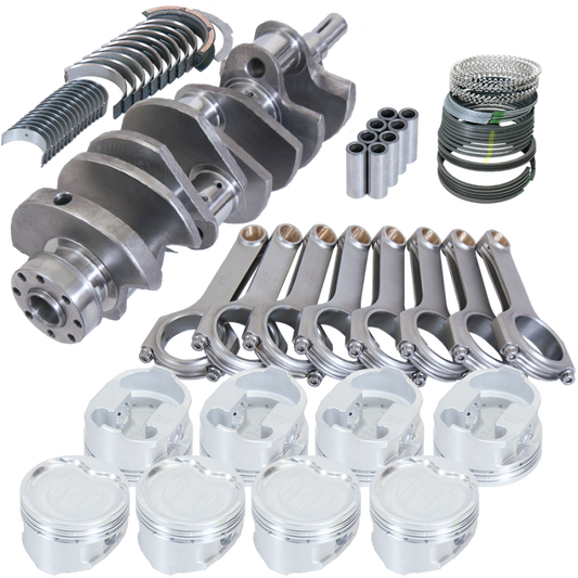 Eagle Ford 4.6L 2 Valve Heads Romeo Block Rotating Assembly Kit - 5.933in H-Beam Standard Bore