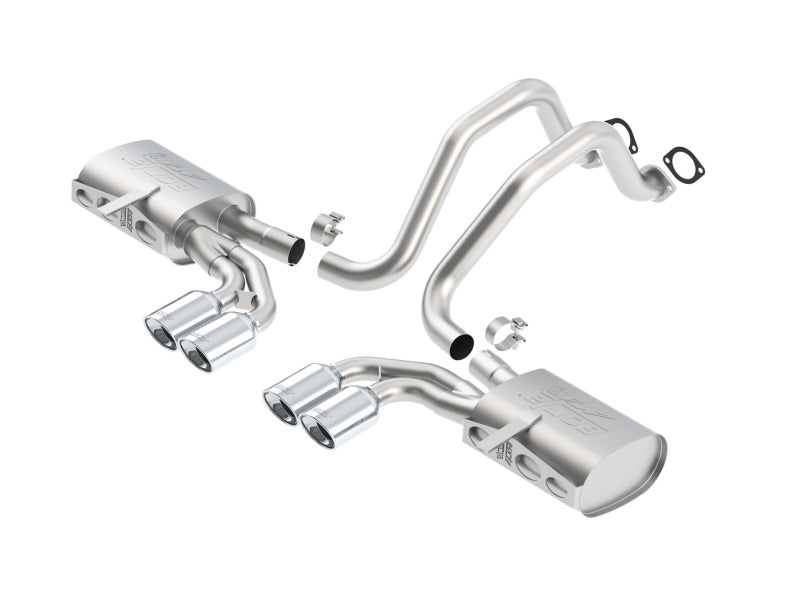 Borla 97-04 Chevrolet Corvette 5.7L 8cyl ATAK SS Catback Exhaust