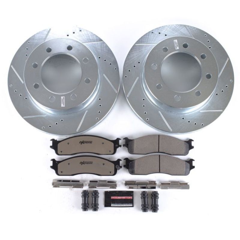 Power Stop 06-08 Dodge Ram 1500 Front Z36 Truck & Tow Brake Kit