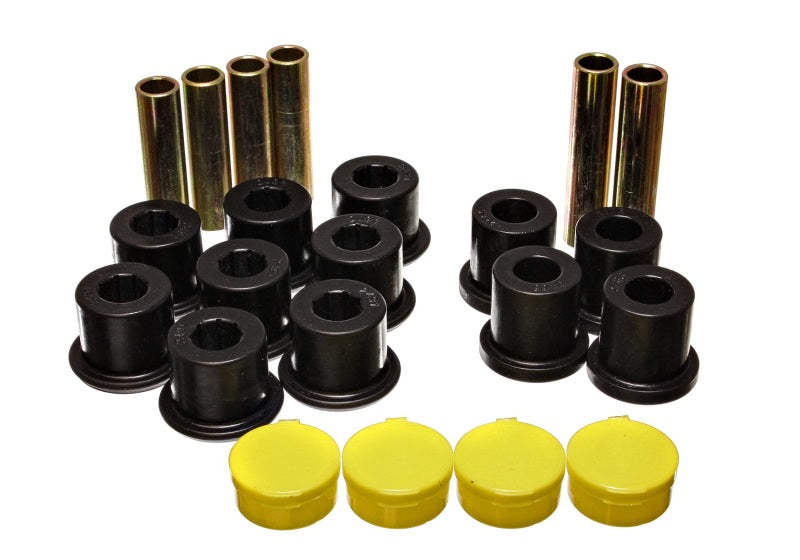 Energy Suspension 98-03 Dodge Durango 2WD / 00-03 Dodge Durago 4WD Black Rear Leaf Spring Bushing Se