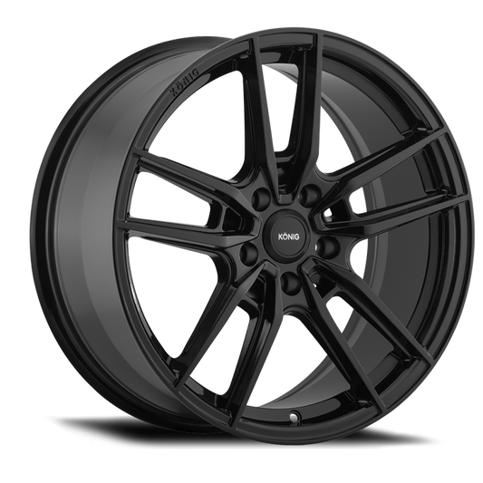 Konig Myth 16x7.5 5x108 ET43 Gloss Black