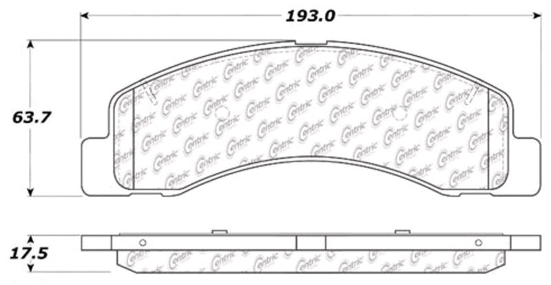 StopTech 99-04 Ford F-250 / 00-05 Excursion / 99-04 F-350 Super Duty Front Truck & SUV Brake Pads