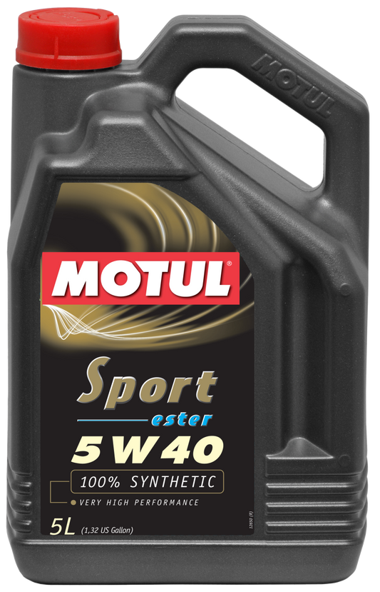 Motul 5L Synthetic Engine Oil Sport 5W40