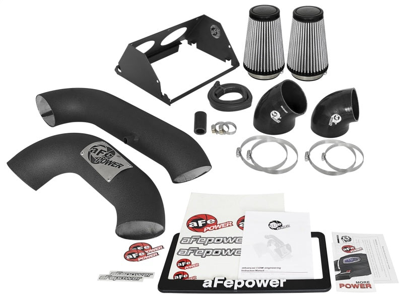 aFe POWER Momentum XP Pro 5R Intake System 2017 Ford F-150 Raptor V6 3.5L (tt) EcoBoost - Black