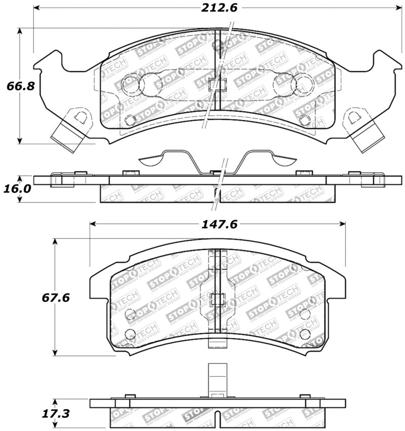 StopTech Performance Brake Pads