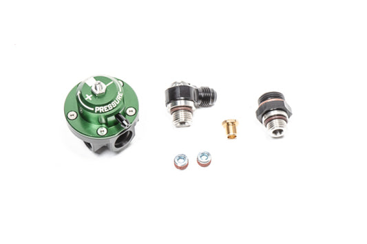 Radium Engineering Direct Mount Regulator 8AN ORB - Green