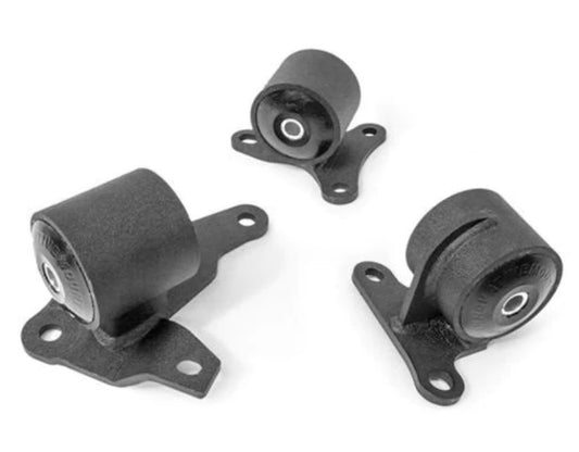 Innovative 90-93 Accord H/F Series Black Steel Mounts 85A Bushings