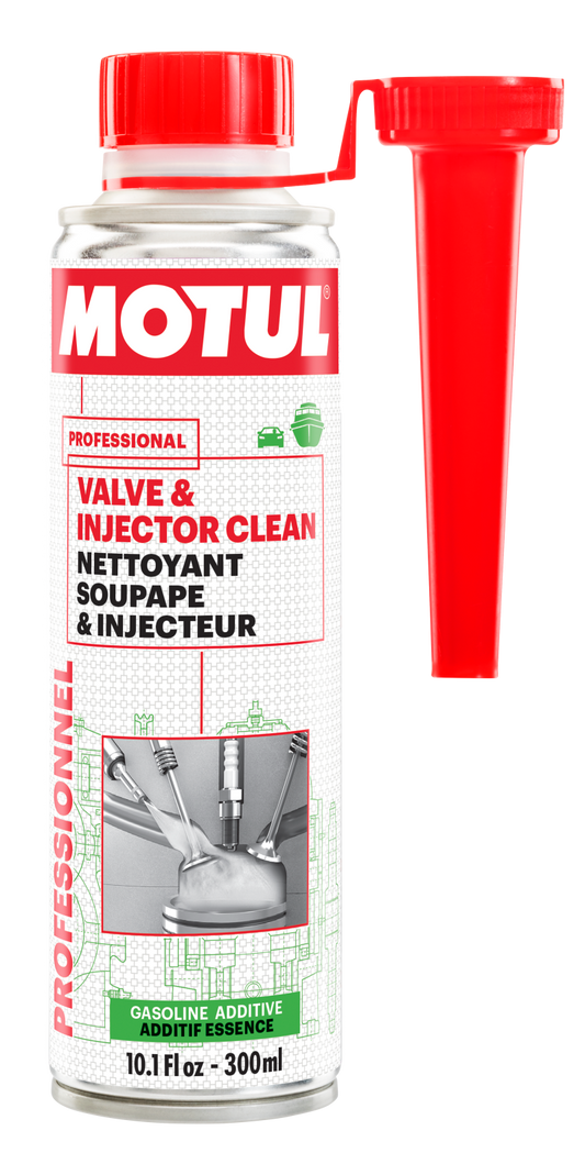 Motul 300ml Valve and Injector Clean Additive - Single