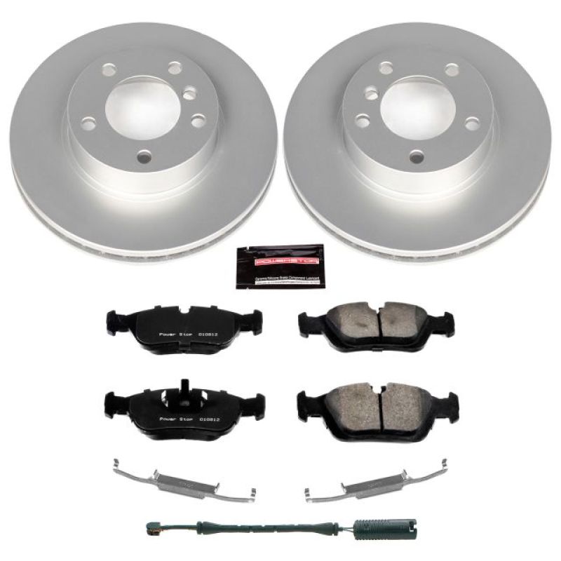 Power Stop 92-98 BMW 318i Front Z23 Evolution Sport Coated Brake Kit