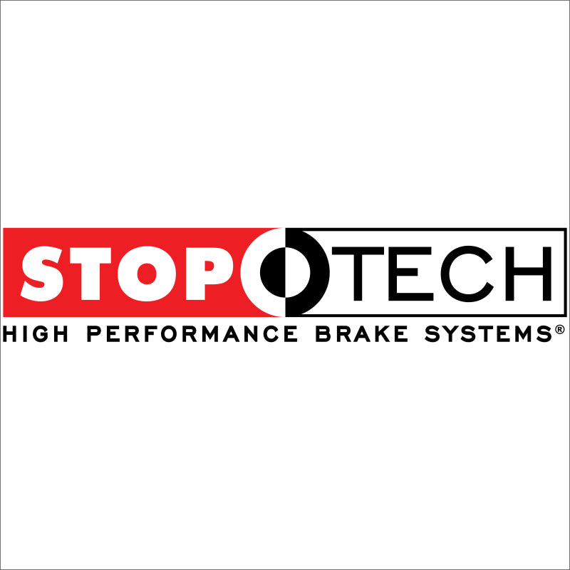 StopTech 15 Audi S3 /15 Volkswagen Golf R Front BBK w/ Yellow ST-60 Caliper Slotted 355X32 2pc Rotor