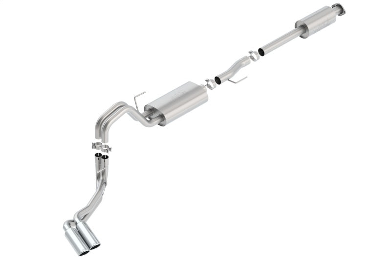 Borla 15-16 Ford F-150 3.5L EcoBoost Ext. Cab Std. Bed Catback Exhaust S-Type Truck Side Exit