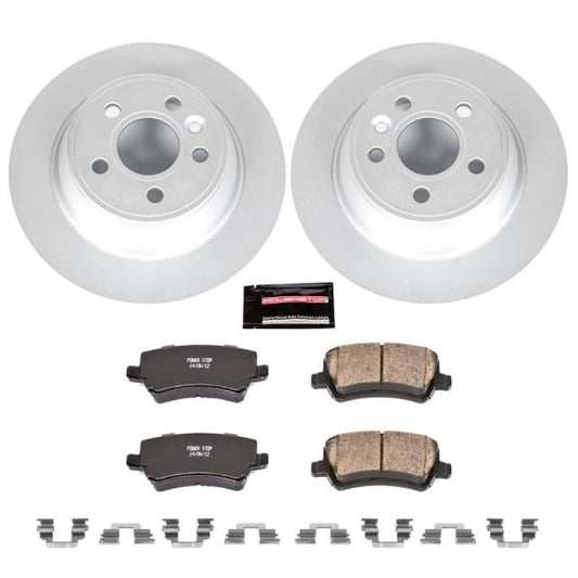 Power Stop 2016 Volvo S80 Rear Z23 Evolution Sport Coated Brake Kit