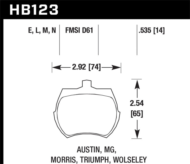 Hawk HPS Street Brake Pads