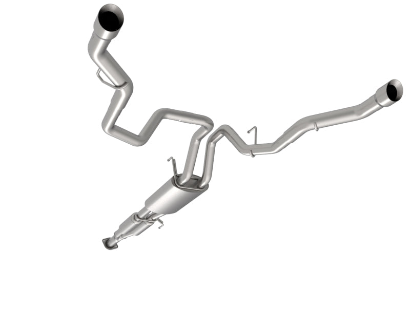 Kooks 15-20 Ford F150 2.7/3.5/5.0L 3in Dual Cat-Back Rear Exit Exhaust w/Polished Tips