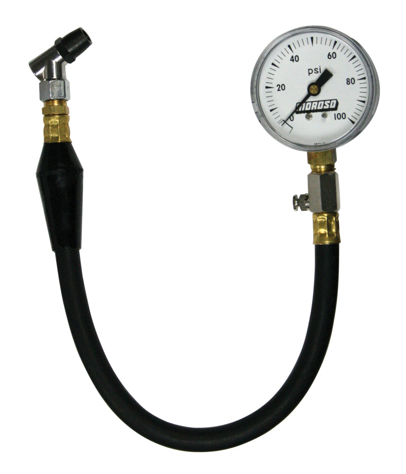 Moroso Tire Pressure Gauge 0-100psi - 4in Display - 1/2 Percent Accuracy