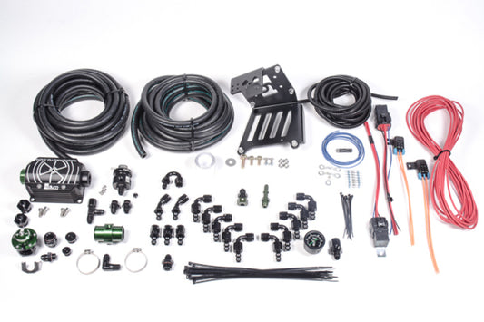 Radium Engineering 2011+ Ford Focus EcoBoost Port Injection FST Install Kit - Black DMR