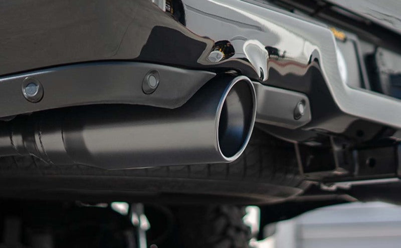 MagnaFlow 2018+ Jeep Wrangler 3.6L 409 SS Dual Split Rear Exit Black Tips Cat-Back Exhaust