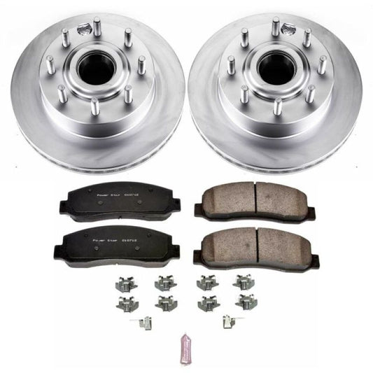 Power Stop 07-08 Ford F-250 Super Duty Front Z17 Evolution Geomet Coated Brake Kit