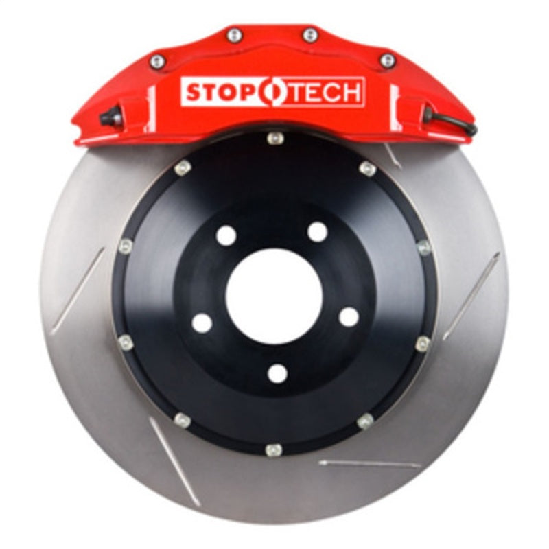 StopTech 96-00 Dodge Viper BBK Front Red ST-60 Calipers 355x32 Slotted Rotors