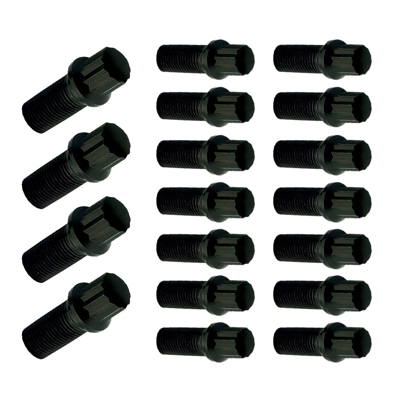 Moroso Chevrolet Small Block Oil Pan Bolts - Set of 18