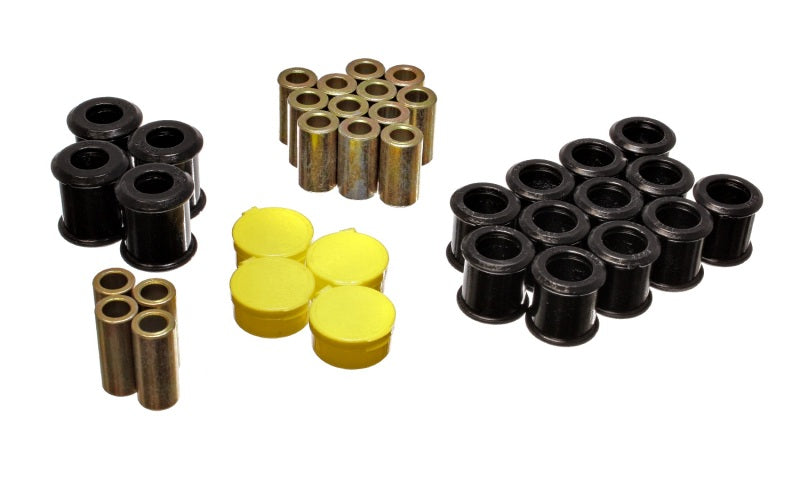 Energy Suspension 89-94 Nissan 240SX (S13) Black Rear Control Arm Bushing Set