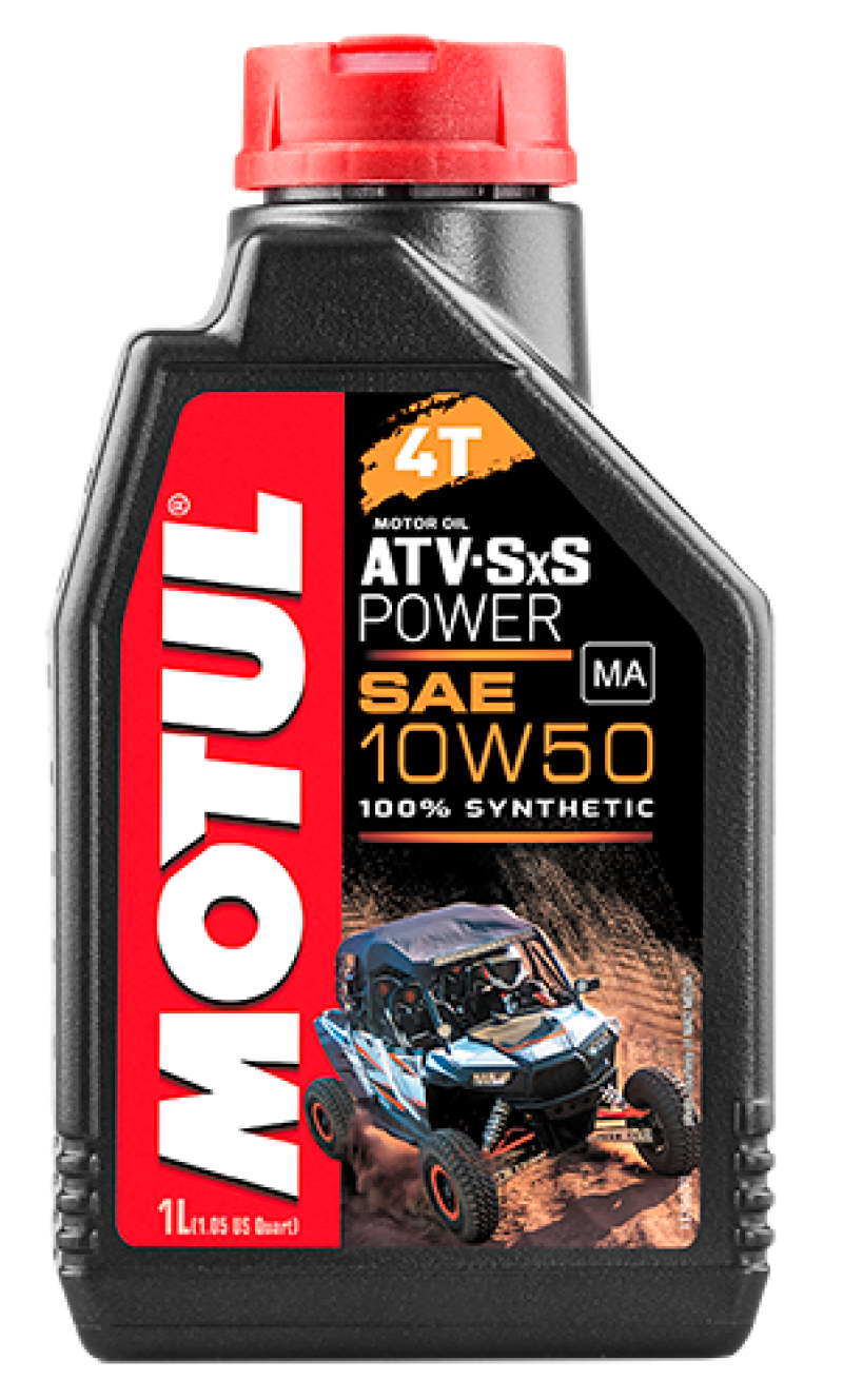 Motul 1L ATV-SXS POWER 4-Stroke Engine Oil 10W50 4T