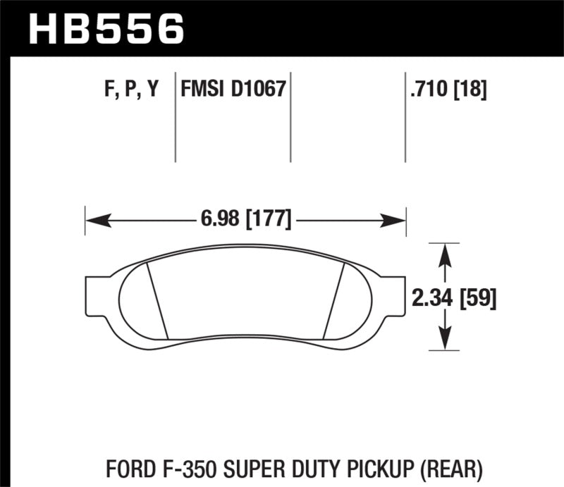 Hawk LTS Street Brake Pads