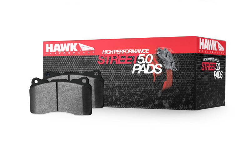 Hawk 1990-1990 Mazda RX-7 GXL (w/Elec Adjust Susp) HPS 5.0 Front Brake Pads