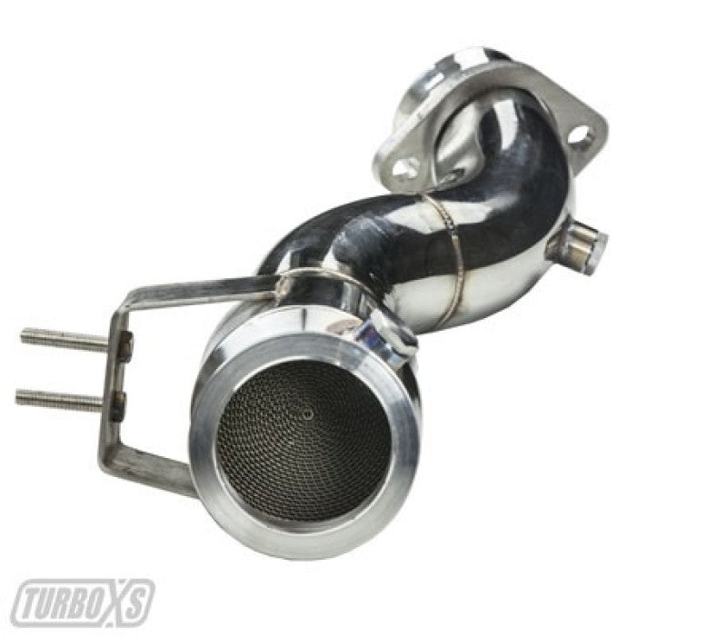 Turbo XS 2015+ Ford Mustang Ecoboost Downpipe w/ High Flow Catalytic Converter