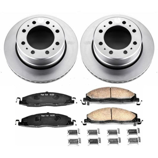 Power Stop 13-18 Ram 3500 Rear Z17 Evolution Geomet Coated Brake Kit