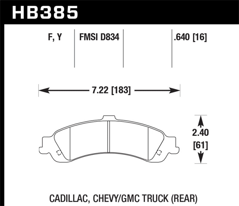 Hawk LTS Street Brake Pads