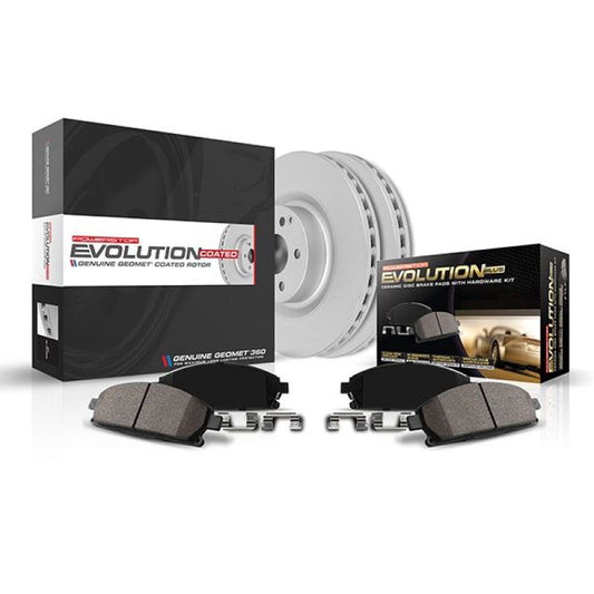 Power Stop 2020 Ford Transit-350 HD Front Z17 Evolution Geomet Coated Brake Kit