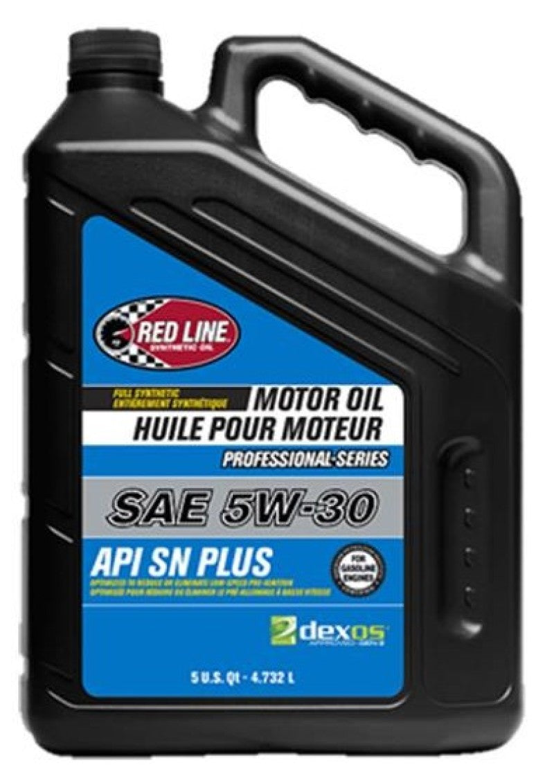 Red Line Pro-Series DEX1G2 SN+ 5W30 Motor Oil - 5 Quarts