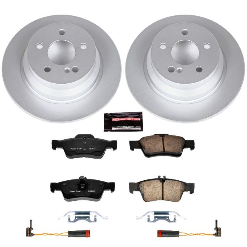 Power Stop 03-09 Mercedes-Benz E320 Rear Z23 Evolution Sport Coated Brake Kit