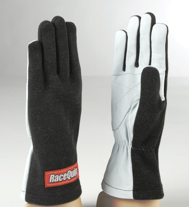 RaceQuip Black Basic Race Glove - Small