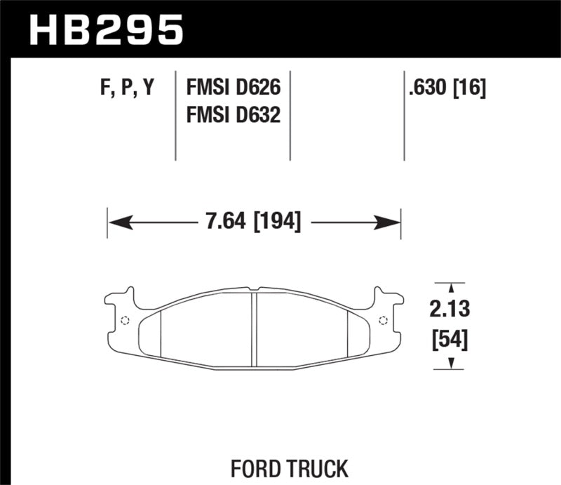 Hawk LTS Street Brake Pads