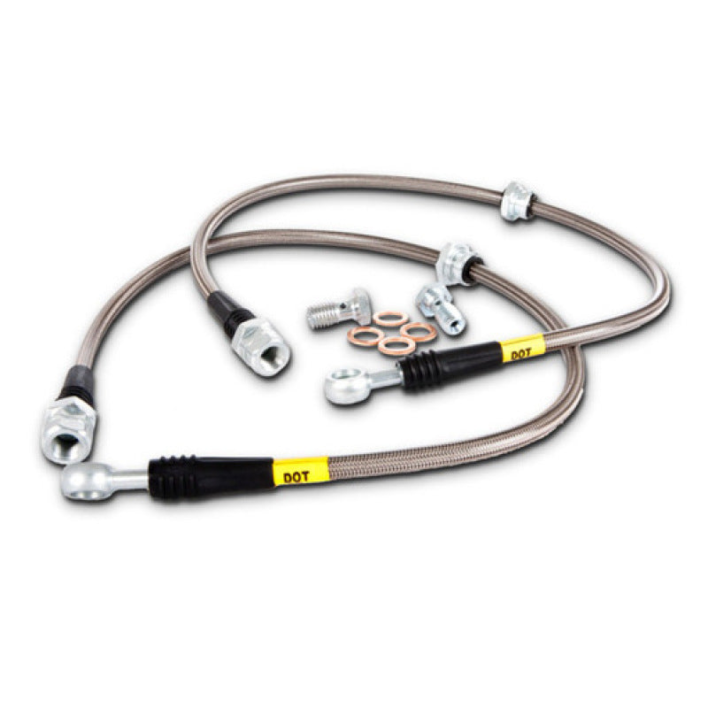 StopTech 06-09 Chevy Trailblazer Stainless Steel Front Brake Lines