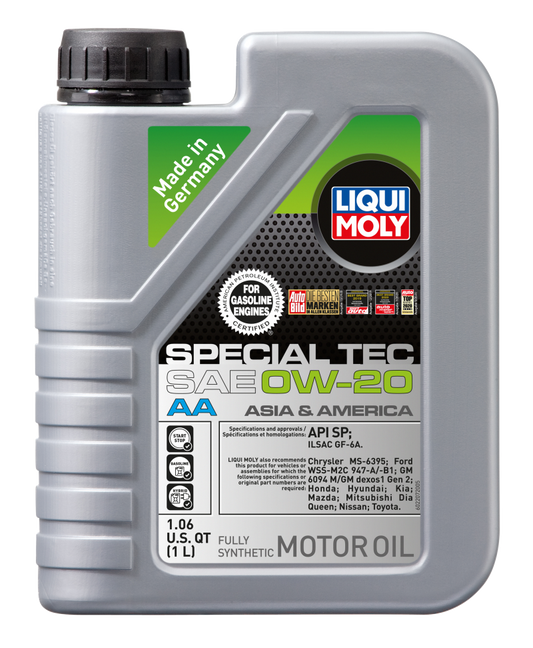 LIQUI MOLY 1L Special Tec AA Motor Oil 0W20