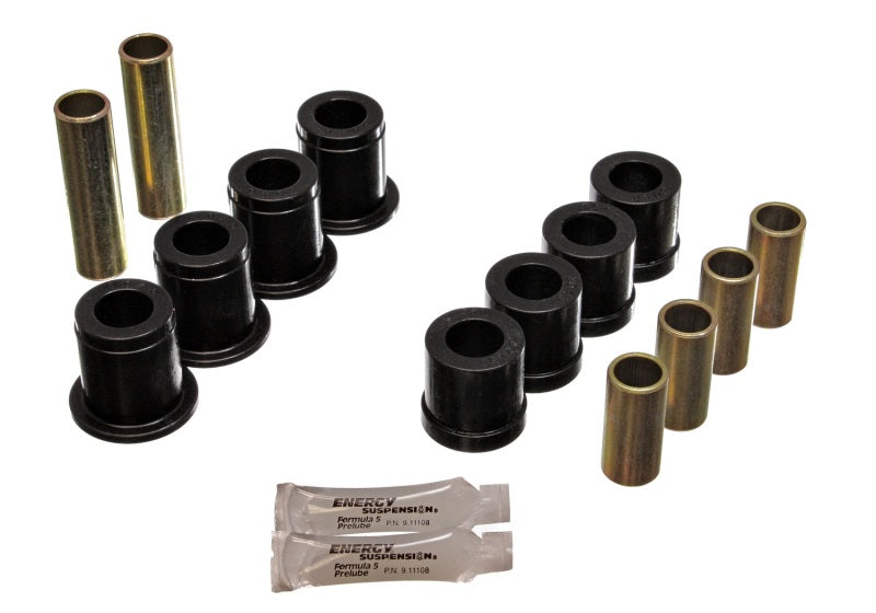 Energy Suspension 87-95 Nissan Pathfinder 2WD/4WD Black Front Control Arm Bushing Set