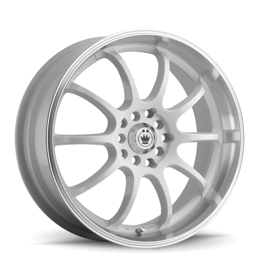 Konig Lightning 16x7 8x100/114.3 ET40 White/Machine Lip